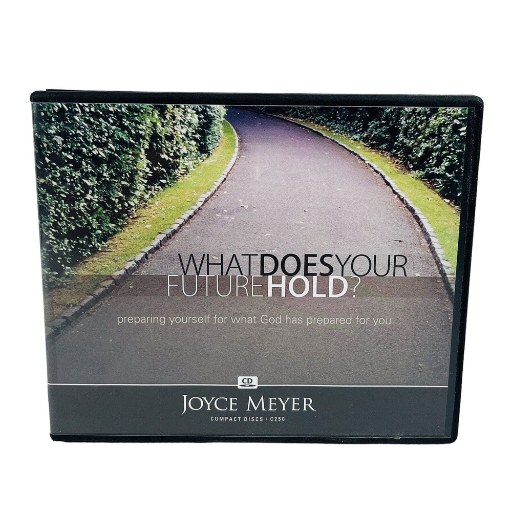 What Does Your Future Hold? 4 Audio CD Set Joyce Meyer Ministries